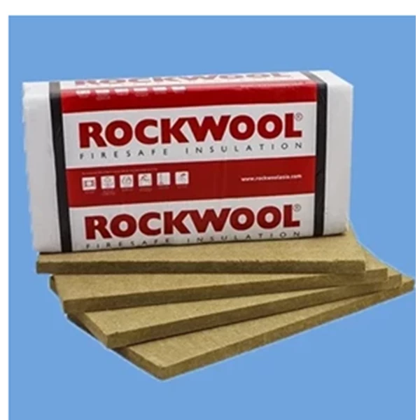 Rockwool Board Red Rockwool D.80Kg/M3 Thickness 50Mm X 0.6M X 1.2M