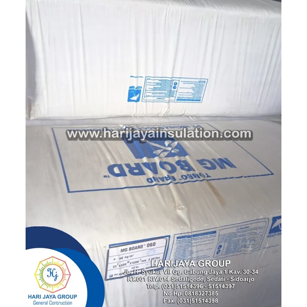 Rockwool Board Tombo D.100kg/m3 Thick 25mm x 0.6m x 1.2m