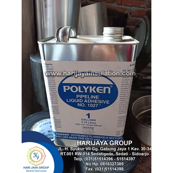 Primer Polyken Adhesive Isi 3.78 Liter 