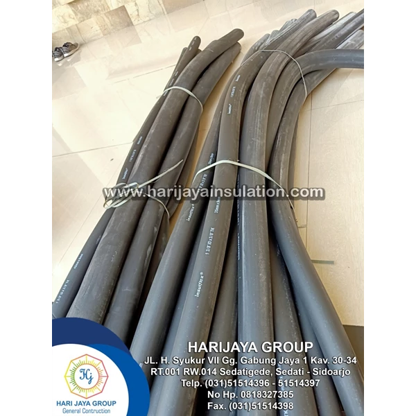 Insulflex Steel Pipe 3 Inch Thickness 25mm x 1.8m