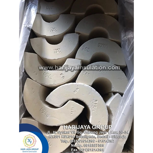 Calcium Silicate Pipe 3 Inch Thickness 40mm