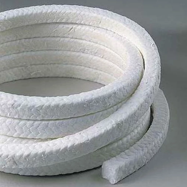 Gland Packing Non Asbestos White Color 1 1/4 Inch x 25m 