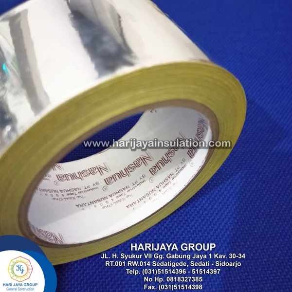  Aluminium Tape Nashua Tebal 5cm x 25m 50000