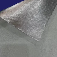 Fiberglass Cloth 1.5mm + Alfoil Nempel Lebar 1m x P 17m