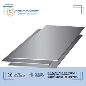 Plat Alumunium Grade 5083 Marine Tebal 6mm x 1.22m x 2.44m 