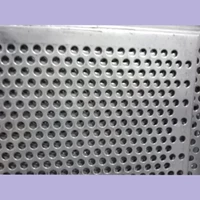 Plat Perforated Stainless Tebal 0.8mm Lubang 0.8mm x 1m x 2m