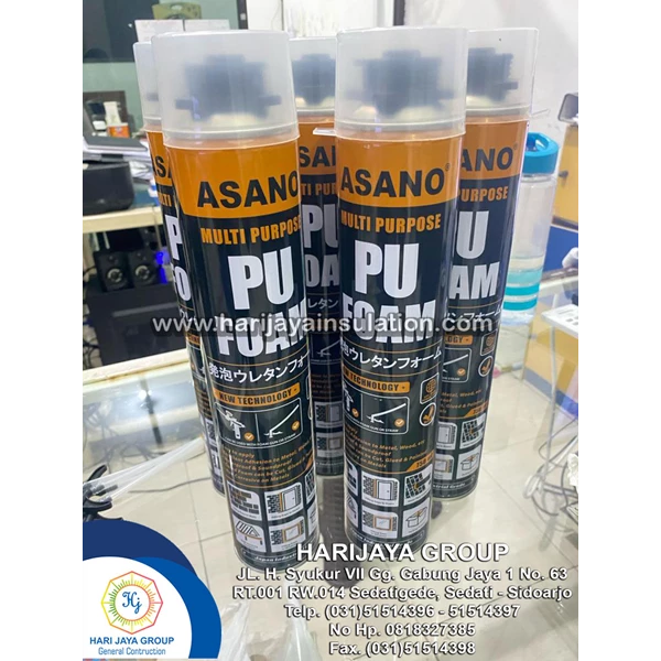 PU Foam Brand ASANO Contents 750ML