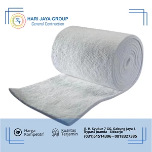 Ceramic Fiber Blanket CMAX D. 128kg/m3 Temp 1260°C Tebal 25mm x 610mm x 7200mm