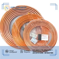 Copper Pipe ASTM B280 Brand Sambo Size 4 1/8 inch Thickness 2.79mm x 5.8m