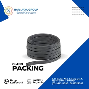 Gland Packing Pure Graphite Tebal 10mm x 10mm x 30m