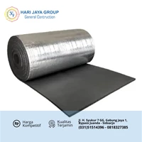 Armaflex sheet + al foil nempel tebal 10mm x 1.2mtr x 20 mtr indent 5hr