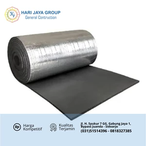 Armaflex Sheet + Attached Aluminium Foil Thickness 10mm x 1.2 Meter x 20 Meter