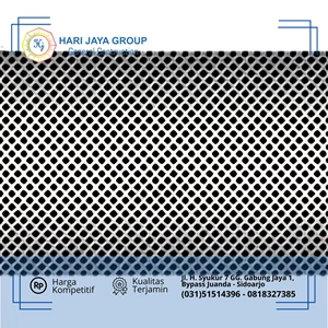 Plat Perforated Besi lubang 2mm #2mm x 1 mtr x 2 mtr