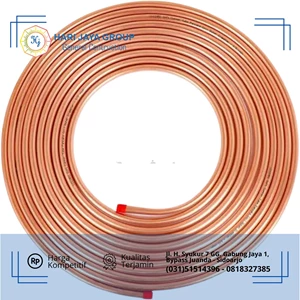 Pipa Tembaga merk Muller dia.⅞inch x 1 ¼mm x 5.8mtr