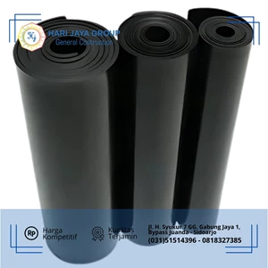 Karet neoprene 4mm x 1.2 mtr x 1 mtr