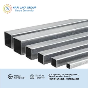 Pipa kotak besi #2.8mm x 30x30x6mtr
